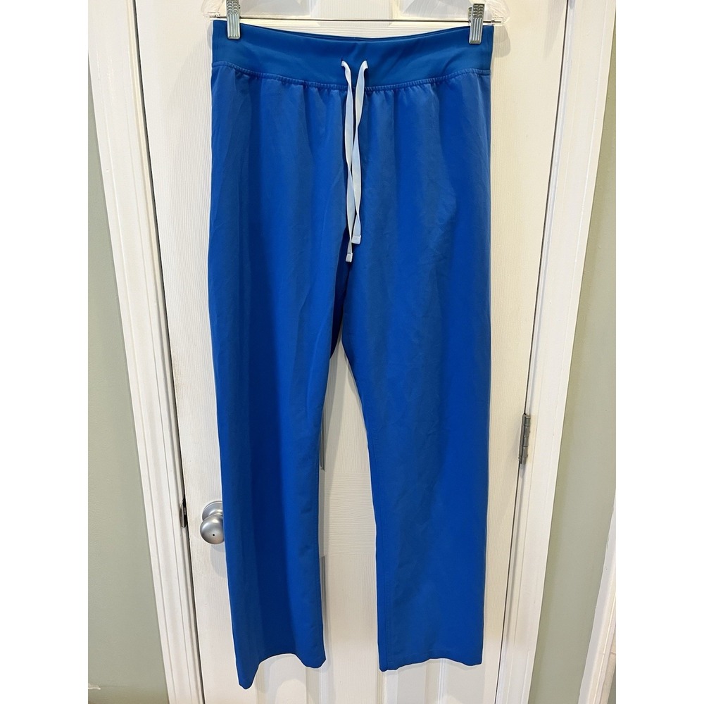 FIGS Technical Livingston Basic Scrub Pant Sz M 1000210R Royal Blue Nurse